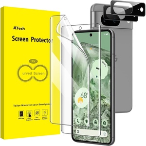 image:imageJETech Screen Protector for Google Pixel 10 Pro XL 22 Pack  with Camera Lens Protector HD Clear Tempered Glass AntiScratch Protection Easy Installation ToolPixel 8