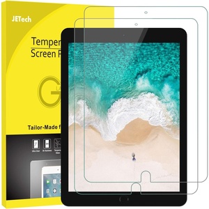 image:imageJETech Screen Protector for iPad 9th8th7th Gen 102 2Pack  AntiScratch Tempered GlassiPadAir32019  iPadPro105