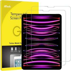 image:imageJETech Screen Protector for iPad 9th8th7th Gen 102 2Pack  AntiScratch Tempered GlassiPadAir54  iPadPro114321