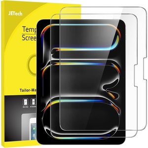 image:imageJETech Screen Protector for iPad 9th8th7th Gen 102 2Pack  AntiScratch Tempered GlassiPadPro11M5M4
