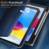 image:imageJETech Business Case Cover for iPad A16 11th10th Gen Black  For 20252022 Model PU Leather Design Pencil Holder amp Pocket MultiAngle ViewingNavy