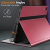 image:imageJETech Business Case Cover for iPad A16 11th10th Gen Black  For 20252022 Model PU Leather Design Pencil Holder amp Pocket MultiAngle ViewingPink