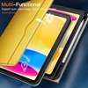 image:imageJETech Business Case Cover for iPad A16 11th10th Gen Black  For 20252022 Model PU Leather Design Pencil Holder amp Pocket MultiAngle ViewingYellow