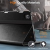 image:imageJETech Business Case Cover for iPad mini A17 Pro6th Gen 20242021 Black  PU Leather Design Pencil Holder amp Pocket MultiAngle ViewingBlack