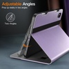 image:imageJETech Business Case Cover for iPad mini A17 Pro6th Gen 20242021 Black  PU Leather Design Pencil Holder amp Pocket MultiAngle ViewingLight Purple