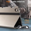 image:imageJETech Business Case Cover for iPad mini A17 Pro6th Gen 20242021 Black  PU Leather Design Pencil Holder amp Pocket MultiAngle ViewingStarlight