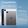 image:imageJETech Camera Lens Protector for iPad Pro 11129 3Pack  For 202220212020 Model 9H HD Clear Tempered Glass Full Coverage Protection AntiScratch Design Easy InstallationiPadPro202220212020