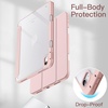 image:imageJETech Case Cover for iPad A16 11th10th Gen Navy  For 20252022 Model Clear Transparent Back Pencil Holder Slim Shockproof TriFold Stand Auto WakeSleepSandy Pink