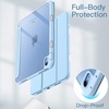 image:imageJETech Case Cover for iPad A16 11th10th Gen Navy  For 20252022 Model Clear Transparent Back Pencil Holder Slim Shockproof TriFold Stand Auto WakeSleepBlue