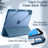 image:imageJETech Case Cover for iPad A16 11th10th Gen Navy  For 20252022 Model Clear Transparent Back Pencil Holder Slim Shockproof TriFold Stand Auto WakeSleepTeal