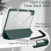 image:imageJETech Case Cover for iPad A16 11th10th Gen Navy  For 20252022 Model Clear Transparent Back Pencil Holder Slim Shockproof TriFold Stand Auto WakeSleepMisty Green