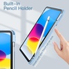 image:imageJETech Case Cover for iPad A16 11th10th Gen Navy  For 20252022 Model Clear Transparent Back Pencil Holder Slim Shockproof TriFold Stand Auto WakeSleepBlue