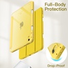 image:imageJETech Case Cover for iPad A16 11th10th Gen Navy  For 20252022 Model Clear Transparent Back Pencil Holder Slim Shockproof TriFold Stand Auto WakeSleepYellow