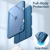 image:imageJETech Case Cover for iPad A16 11th10th Gen Navy  For 20252022 Model Clear Transparent Back Pencil Holder Slim Shockproof TriFold Stand Auto WakeSleepTeal