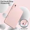 image:imageJETech Case Cover for iPad A16 11th10th Gen Navy  For 20252022 Model Soft TPU Pencil Holder TriFold Stand Auto WakeSleep Shockproof Lightweight DesignRose Gold
