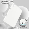 image:imageJETech Case Cover for iPad A16 11th10th Gen Navy  For 20252022 Model Soft TPU Pencil Holder TriFold Stand Auto WakeSleep Shockproof Lightweight DesignWhite