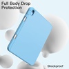 image:imageJETech Case Cover for iPad A16 11th10th Gen Navy  For 20252022 Model Soft TPU Pencil Holder TriFold Stand Auto WakeSleep Shockproof Lightweight DesignSky Blue