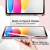 image:imageJETech Case Cover for iPad A16 11th10th Gen Navy  For 20252022 Model Soft TPU Pencil Holder TriFold Stand Auto WakeSleep Shockproof Lightweight DesignRose Gold