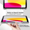 image:imageJETech Case Cover for iPad A16 11th10th Gen Navy  For 20252022 Model Soft TPU Pencil Holder TriFold Stand Auto WakeSleep Shockproof Lightweight DesignSilver