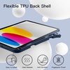 image:imageJETech Case Cover for iPad A16 11th10th Gen Navy  For 20252022 Model Soft TPU Pencil Holder TriFold Stand Auto WakeSleep Shockproof Lightweight DesignDeep Navy