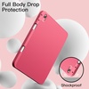 image:imageJETech Case Cover for iPad A16 11th10th Gen Navy  For 20252022 Model Soft TPU Pencil Holder TriFold Stand Auto WakeSleep Shockproof Lightweight DesignPink
