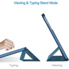image:imageJETech Case Cover for iPad A16 11th10th Gen Navy Blue  For 20252022 Model Translucent Back TriFold Stand Auto WakeSleep Lightweight Shockproof ProtectionTeal