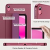 image:imageJETech Case Cover for iPad A16 11th10th Gen Navy Blue  For 20252022 Model Translucent Back TriFold Stand Auto WakeSleep Lightweight Shockproof ProtectionWine