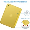 image:imageJETech Case Cover for iPad A16 11th10th Gen Navy Blue  For 20252022 Model Translucent Back TriFold Stand Auto WakeSleep Lightweight Shockproof ProtectionYellow