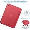 image:imageJETech Case Cover for iPad A16 11th10th Gen Navy Blue  For 20252022 Model Translucent Back TriFold Stand Auto WakeSleep Lightweight Shockproof ProtectionRed