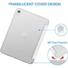 image:imageJETech Case Cover for iPad A16 11th10th Gen Navy Blue  For 20252022 Model Translucent Back TriFold Stand Auto WakeSleep Lightweight Shockproof ProtectionWhite