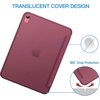 image:imageJETech Case Cover for iPad A16 11th10th Gen Navy Blue  For 20252022 Model Translucent Back TriFold Stand Auto WakeSleep Lightweight Shockproof ProtectionWine