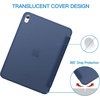 image:imageJETech Case Cover for iPad A16 11th10th Gen Navy Blue  For 20252022 Model Translucent Back TriFold Stand Auto WakeSleep Lightweight Shockproof ProtectionDeep Navy