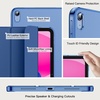 image:imageJETech Case Cover for iPad A16 11th10th Gen Navy Blue  For 20252022 Model Translucent Back TriFold Stand Auto WakeSleep Lightweight Shockproof ProtectionNavy Blue
