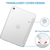 image:imageJETech Case Cover for iPad A16 11th10th Gen Navy Blue  For 20252022 Model Translucent Back TriFold Stand Auto WakeSleep Lightweight Shockproof ProtectionSilver