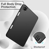 image:imageJETech Case Cover for iPad Pro 11 432 Black  For 202220212020 Model Soft TPU Protection Pencil Holder TriFold Stand Auto WakeSleep Shockproof Lightweight DesignBlack