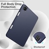 image:imageJETech Case Cover for iPad Pro 11 432 Black  For 202220212020 Model Soft TPU Protection Pencil Holder TriFold Stand Auto WakeSleep Shockproof Lightweight DesignDeep Navy