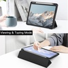 image:imageJETech Case Cover for iPad Pro 11 4321 Black  For 2022202120202018 Model Clear Back Pencil Holder Slim Shockproof TriFold Stand Auto WakeSleepBlack