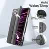 image:imageJETech Case Cover for iPad Pro 11 4321 Black  For 2022202120202018 Model Clear Back Pencil Holder Slim Shockproof TriFold Stand Auto WakeSleepSpace Gray