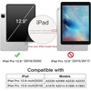 image:imageJETech Case Cover for iPad Pro 129 4th3rd Gen 20202018 Black  Soft TPU Protection Pencil Holder TriFold Stand Pencil Charging Support Shockproof Lightweight Design Auto WakeSleepRose Gold