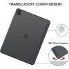 image:imageJETech Case Cover for iPad Pro 129 6th5th Gen 20222021 Black  Slim Translucent Back Design TriFold Stand Auto WakeSleep Lightweight Shockproof ProtectionSpace Gray