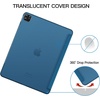 image:imageJETech Case Cover for iPad Pro 129 6th5th Gen 20222021 Black  Slim Translucent Back Design TriFold Stand Auto WakeSleep Lightweight Shockproof ProtectionTeal