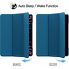 image:imageJETech Case Cover for iPad Pro 129 6th5th Gen 20222021 Black  Slim Translucent Back Design TriFold Stand Auto WakeSleep Lightweight Shockproof ProtectionTeal