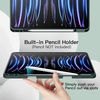 image:imageJETech Case Cover for iPad Pro 129 6th5th Gen 20222021 Black  Soft TPU Protection Pencil Holder TriFold Stand Pencil Charging Support Shockproof Lightweight Design Auto WakeSleepMisty Green