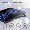 image:imageJETech Case Cover for iPad Pro 129 6th5th Gen 20222021 Black  Soft TPU Protection Pencil Holder TriFold Stand Pencil Charging Support Shockproof Lightweight Design Auto WakeSleepNavy