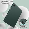image:imageJETech Case Cover for iPad Pro 129 6th5th Gen 20222021 Black  Soft TPU Protection Pencil Holder TriFold Stand Pencil Charging Support Shockproof Lightweight Design Auto WakeSleepMisty Green