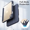 image:imageJETech Case Cover for iPad mini A17 Pro6th Gen 20242021 Black  Clear Transparent Back Pencil Holder Slim Shockproof Protection TriFold Stand Auto WakeSleepNavy