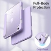image:imageJETech Case Cover for iPad mini A17 Pro6th Gen 20242021 Black  Clear Transparent Back Pencil Holder Slim Shockproof Protection TriFold Stand Auto WakeSleepPurple