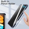 image:imageJETech Case Cover for iPad mini A17 Pro6th Gen 20242021 Black  Clear Transparent Back Pencil Holder Slim Shockproof Protection TriFold Stand Auto WakeSleepNavy