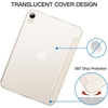 image:imageJETech Case Cover for iPad mini A17 Pro6th Gen 20242021 Black  Slim Translucent Back Design TriFold Stand Auto WakeSleep Lightweight Shockproof ProtectionStarlight