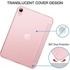 image:imageJETech Case Cover for iPad mini A17 Pro6th Gen 20242021 Black  Slim Translucent Back Design TriFold Stand Auto WakeSleep Lightweight Shockproof ProtectionPink